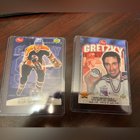 Other - Post wayne gretzky hockey cards upper deck